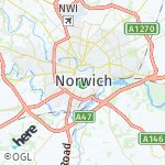 Peta lokasi: Norwich, Inggris Raya