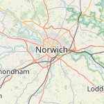 Peta lokasi: Norwich, Inggris Raya