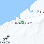 Peta lokasi: Darussalam, Filipina