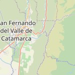 Peta lokasi: Santa Cruz, Argentina