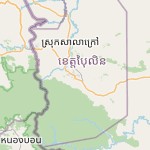 Peta lokasi: Pailin, Kamboja