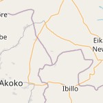 Peta lokasi: Kakumu, Nigeria