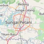 Peta lokasi: Taman Mutiara, Malaysia untuk keperluan jadwal sholat