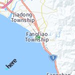 Peta lokasi: Fangliao Township, Taiwan