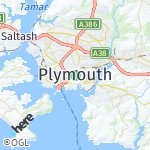 Peta lokasi: Plymouth, Inggris Raya
