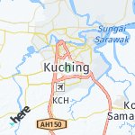 Peta lokasi: Kuching, Malaysia