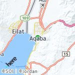 Peta lokasi: Aqaba, Yordania