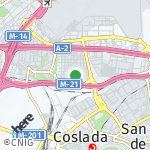 Peta lokasi: Rejas, Spanyol