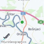 Peta lokasi: Županja, Kroasia