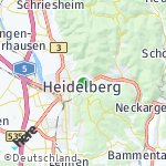 Peta lokasi: Heidelberg, Jerman