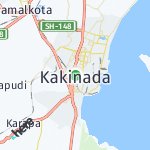 Peta lokasi: Kakinada, India