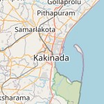 Peta lokasi: Kakinada, India