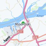 Peta lokasi: Moerdijk, Belanda