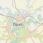 Peta lokasi: Oral, Kazakhstan