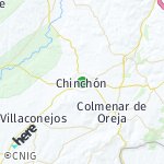 Peta lokasi: Chinchón, Spanyol