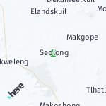Peta lokasi: Seolong, Afrika Selatan