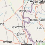 Peta lokasi: B'Rah'Mnpara, Bangladesh