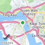 Peta lokasi: Tsing Yi, Hong Kong-Cina