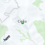 Peta lokasi: Cicau, Rumania