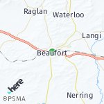 Peta lokasi: Beaufort, Australia