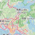 Peta lokasi: City One, Hong Kong-Cina untuk keperluan jadwal sholat