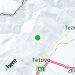 Peta lokasi: Tetovo, Makedonia Utara