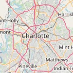 Peta lokasi: Charlotte, Amerika Serikat