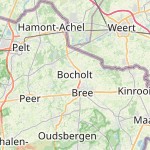 Peta lokasi: Bocholt, Belgia