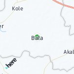 Peta lokasi: Bala, Uganda