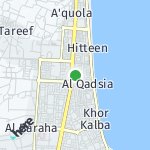 Peta lokasi: Al Sidrah, Uni Emirat Arab