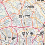 Peta lokasi: Soka-Shi, Jepang