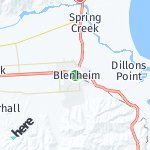 Peta lokasi: Blenheim, Selandia Baru
