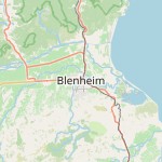 Peta lokasi: Blenheim, Selandia Baru
