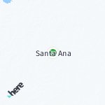 Peta lokasi: Santa Ana, Venezuela