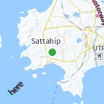 Peta lokasi: Sattahip, Thailand