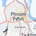 Peta lokasi: Phnom Penh, Kamboja