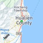 Peta lokasi: Hualien City, Taiwan