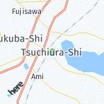 Peta lokasi: Tsuchiura-Shi, Jepang