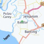 Peta lokasi: Bandar, Malaysia
