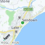 Peta lokasi: Sandown, Inggris Raya