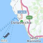 Peta lokasi: Civitavecchia, Italia