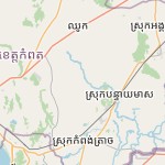 Peta lokasi: Dang Tong, Kamboja