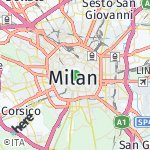 Peta lokasi: Milano, Italia