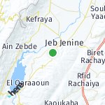 Peta lokasi: Lala, Lebanon