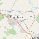 Peta lokasi: Chambezi, Zambia