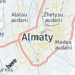 Peta lokasi: Almati, Kazakhstan