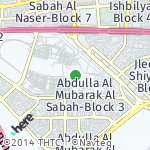 Peta lokasi: Sabah Al-Salem University City, Kuwait