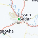 Peta lokasi: Jessore, Bangladesh
