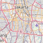 Peta lokasi: Mampang Prapatan, Indonesia untuk keperluan jadwal sholat