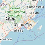 Peta lokasi: Cebu City, Filipina